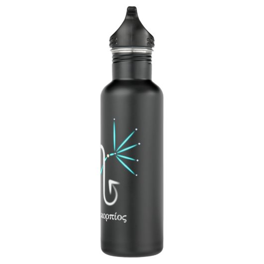 Zodiac Constellation Scorpio Waterfles (Rechts)