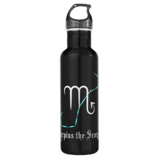 Zodiac Constellation Scorpio Waterfles