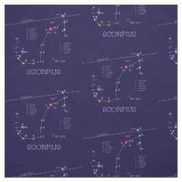 Zodiac Constellation Scorpius Stof