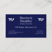 Zodiac Constellation Scorpius Visitekaartje (Achterkant)