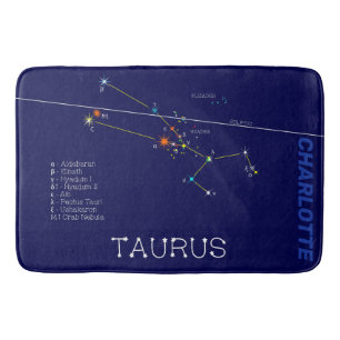 Zodiac Constellation Taurus Badmat