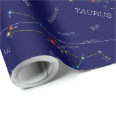 Zodiac Constellation Taurus Cadeaupapier (Rol Hoek)