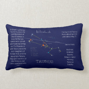 Zodiac Constellation Taurus Funny Unique Kussen