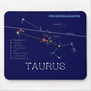 Zodiac Constellation Taurus Muismat