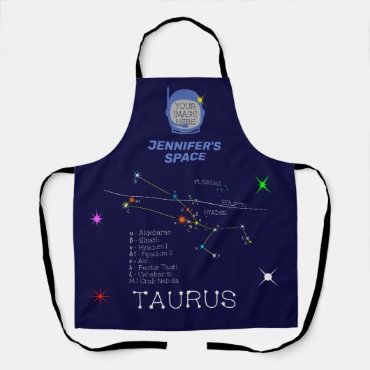 Zodiac Constellation Taurus Schort (Voorkant)