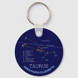 Zodiac Constellation Taurus Sleutelhanger