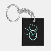 Zodiac Constellation Taurus Sleutelhanger (Voorkant Links)