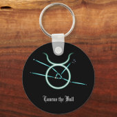 Zodiac Constellation Taurus Sleutelhanger (Voorkant)