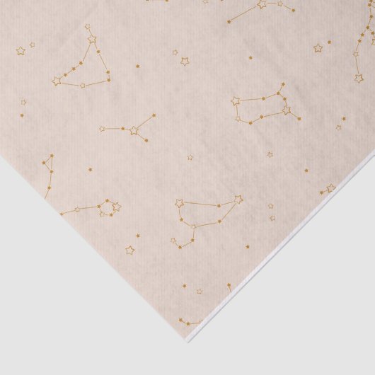 Zodiac Constellation Tissue Paper Tissuepapier (Detail)