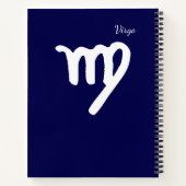 Zodiac Constellation Virgo Notitieboek (Achterkant)