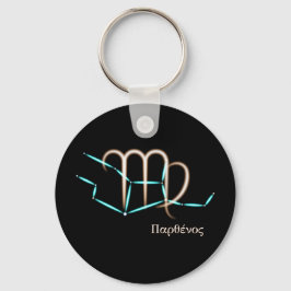 Zodiac Constellation Virgo Sleutelhanger