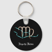 Zodiac Constellation Virgo Sleutelhanger (Voorkant)