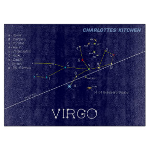 Zodiac Constellation Virgo Snijplank