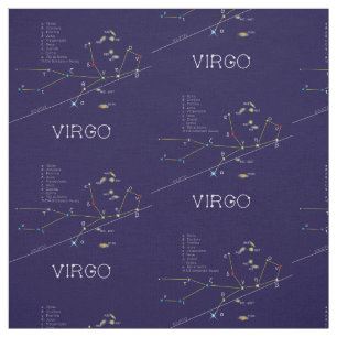 Zodiac Constellation Virgo Stof