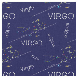 Zodiac Constellation Virgo Stof