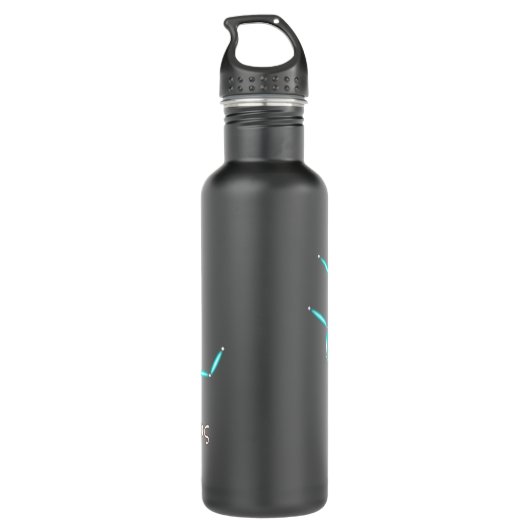 Zodiac Constellation Virgo Waterfles (Achterkant)