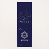 Zodiac Constellation Virgo Yogamat (Voorkant)