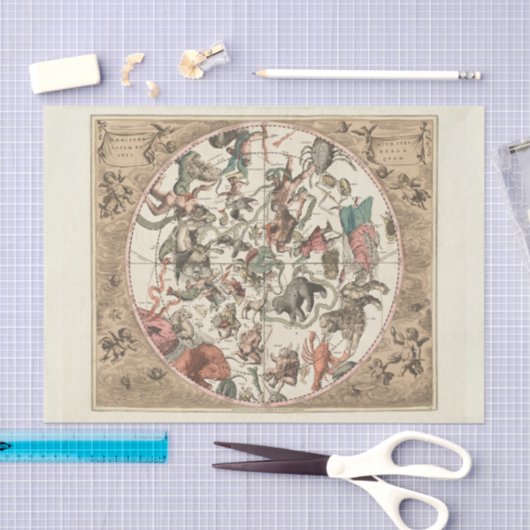 Zodiac Constellations 23 Weefselpapier Tissuepapier (Craft)