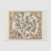 Zodiac Constellations 23 Weefselpapier Tissuepapier (Voorkant)