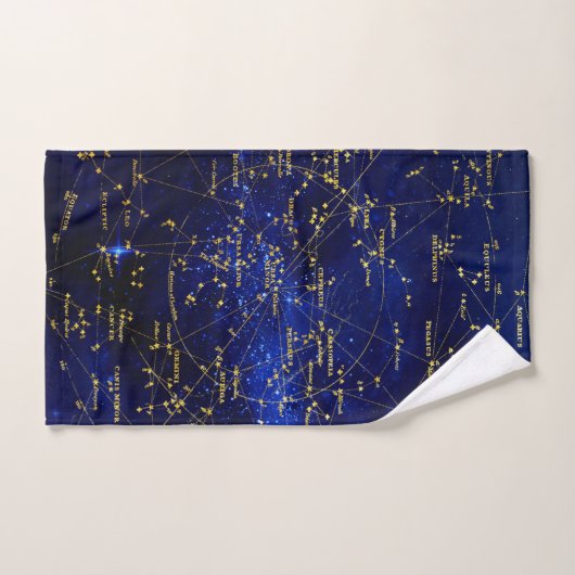 Zodiac Constellations Galaxy Bad Handdoek (Handdoek)