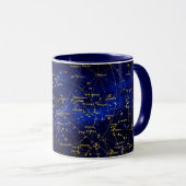 Zodiac Constellations Galaxy Mok (Voorkant rechts)