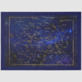 Zodiac Constellations Galaxy Tissuepapier (Voorkant)