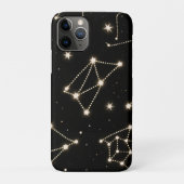 Zodiac Constellations Patroon iPhone case (Achterkant)