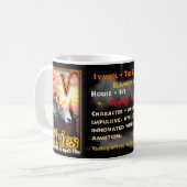 Zodiac Cup of mok bij Aries (Voorkant links)