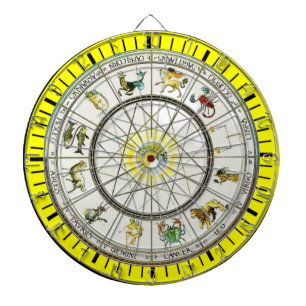 Zodiac dart board dartbord