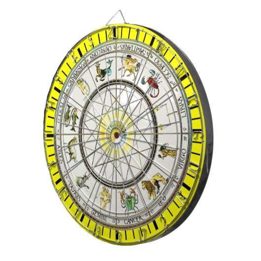 Zodiac dart board dartbord (Voorkant Rechts)