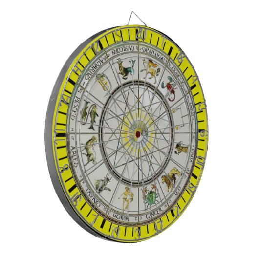 Zodiac dart board dartbord (Voorkant Links)