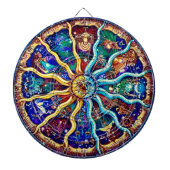 "Zodiac" Dartbord (Voorkant)