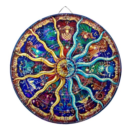 "Zodiac" Dartbord (Voorkant)