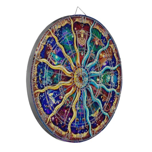 "Zodiac" Dartbord (Voorkant Links)