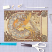 Zodiac door Alphonse Mucha Tissue Paper Tissuepapier (Craft)