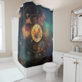 Zodiac douchegordijn (In situ)