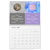 Zodiac Duets 2026 Astrologische kunst Kalender (Jan 2027)