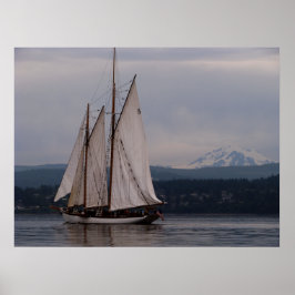 Zodiac en Mt Baker Poster