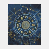 Zodiac Fleece Blanket Deken (Voorkant)