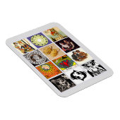 Zodiac Fortune Teller Tarot Card Art Collage Magneet (Rechterzijde)