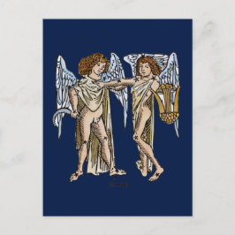 Zodiac: Gemini, 1482 Briefkaart