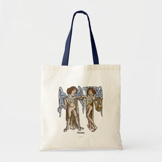 Zodiac: Gemini 1482 Tote Bag (Voorkant)