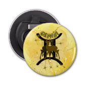 Zodiac Gemini Bottle Opener (Voorkant)