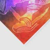 Zodiac: Gemini Colorful Snoep Colors Tissuepapier (Detail)