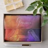 Zodiac: Gemini Colorful Snoep Colors Tissuepapier (Geschenk)