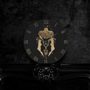Zodiac Gemini   Cosmic Gold en Black Astrology La Ronde Klok