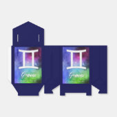 Zodiac: Gemini Dates Bedankdoosjes (Uitgevouwen)