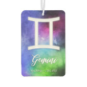 Zodiac: Gemini Dates Luchtverfrisser (Achterkant)