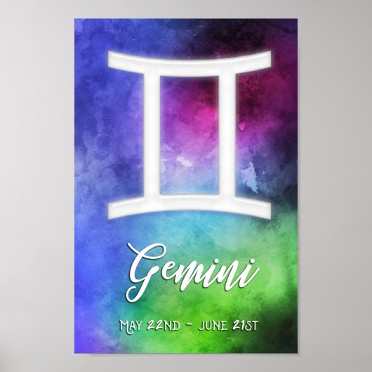 Zodiac: Gemini Dates Poster (Voorkant)