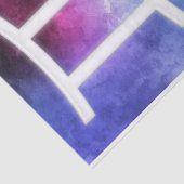Zodiac: Gemini Dates Tissuepapier (Detail)